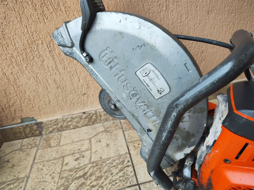 Drujba , motodebitator Husqvarna K970 pt taiat beton ciment pavele