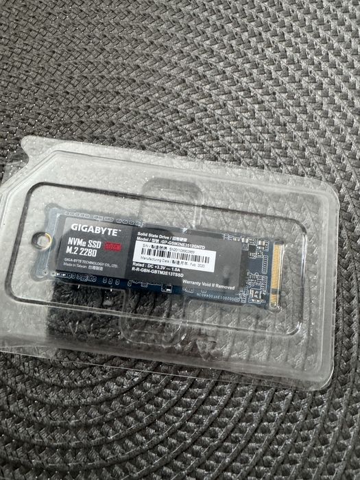 Новый 512GB SSD Gigabyte NVMe PCI 3.0
