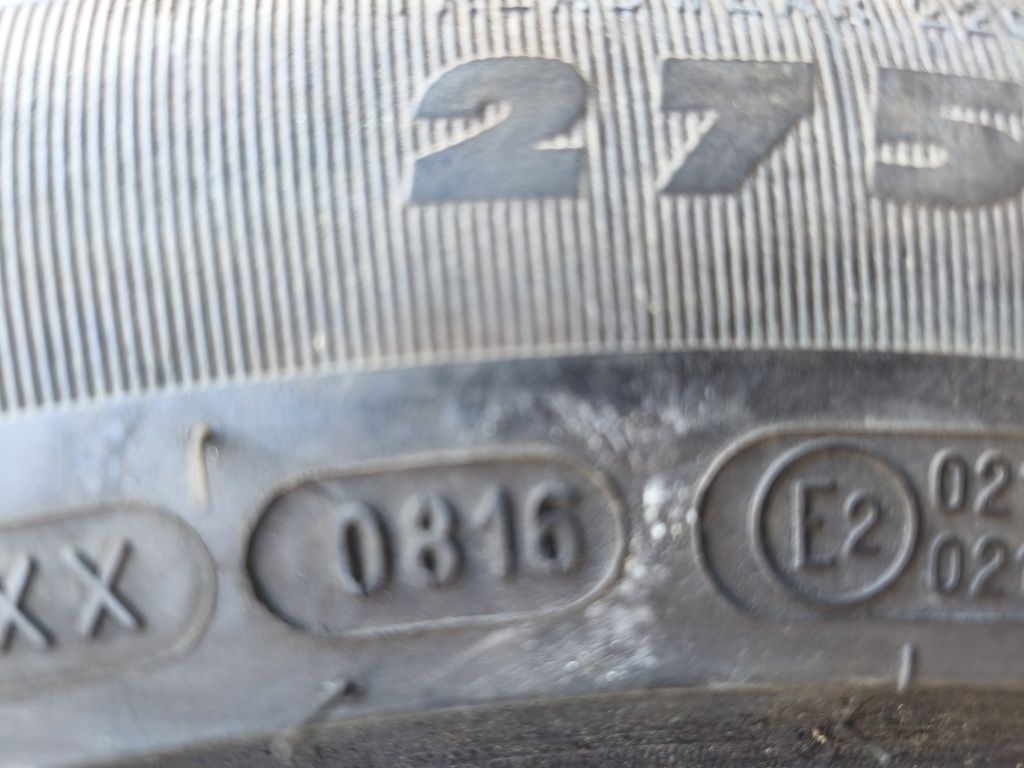 275/45/19" 4бр Michelin latitude sport ,dot0816,8mm