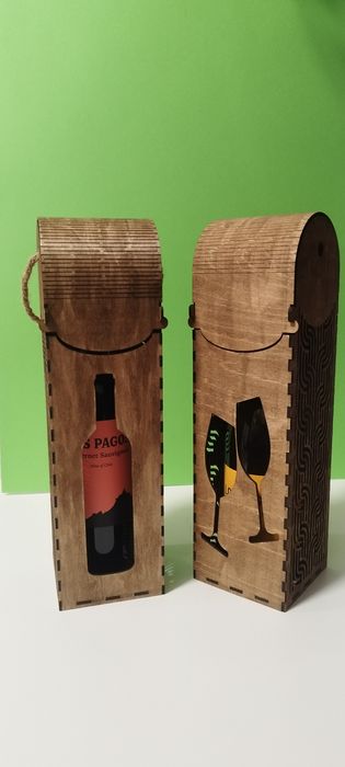 Кутия за Вино Ръчно Изработена