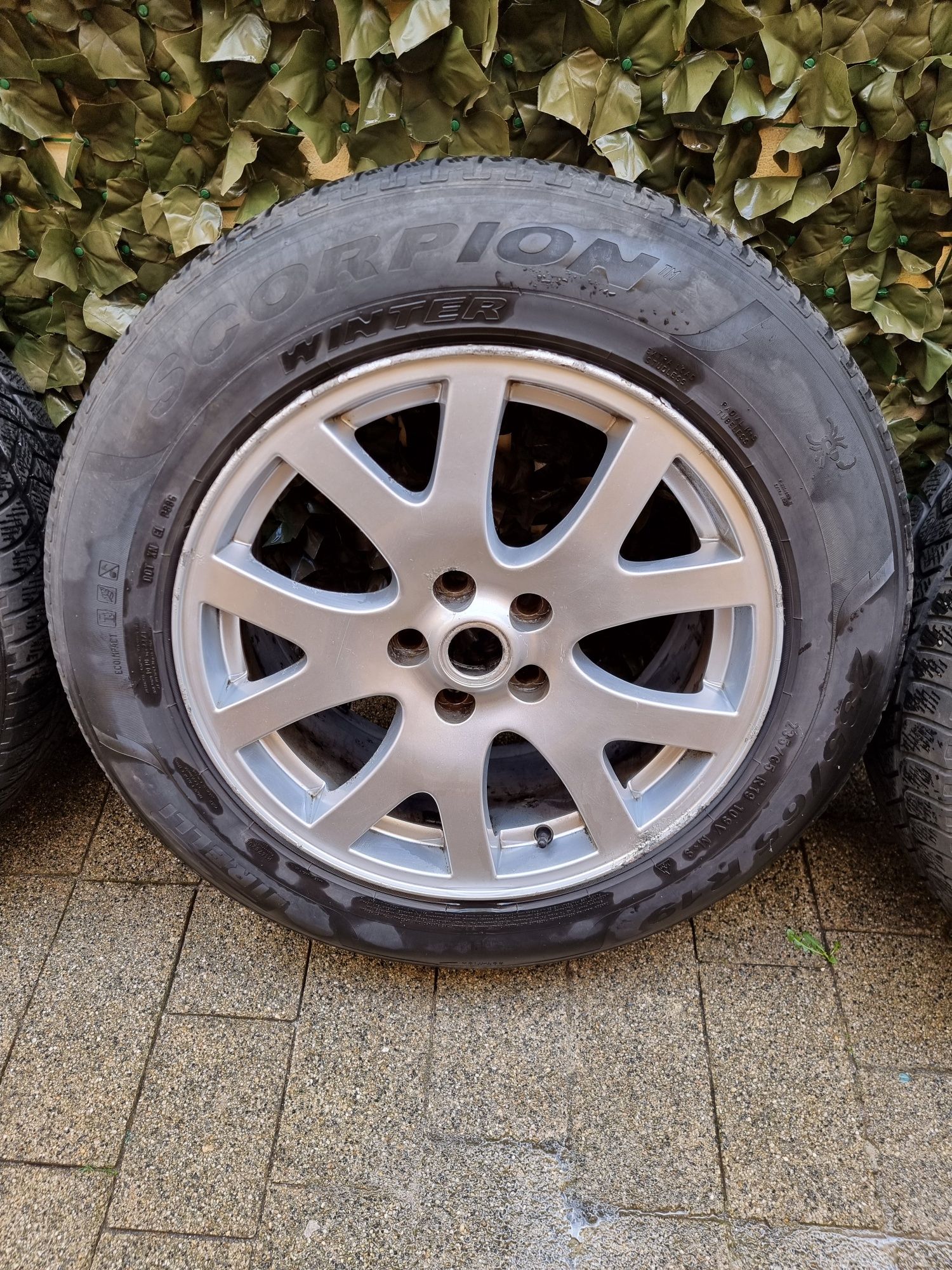 Jante origine Range Rover+cauciucuri iarna pirelli 235/65/19