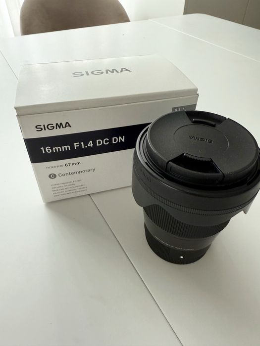 Срочно продается Sigma 16mm 1.4
