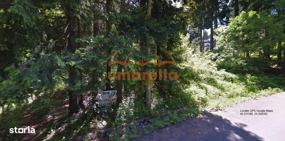 Teren de vanzare Vladet - Trei Brazi, in Predeal 1000m² intravilan