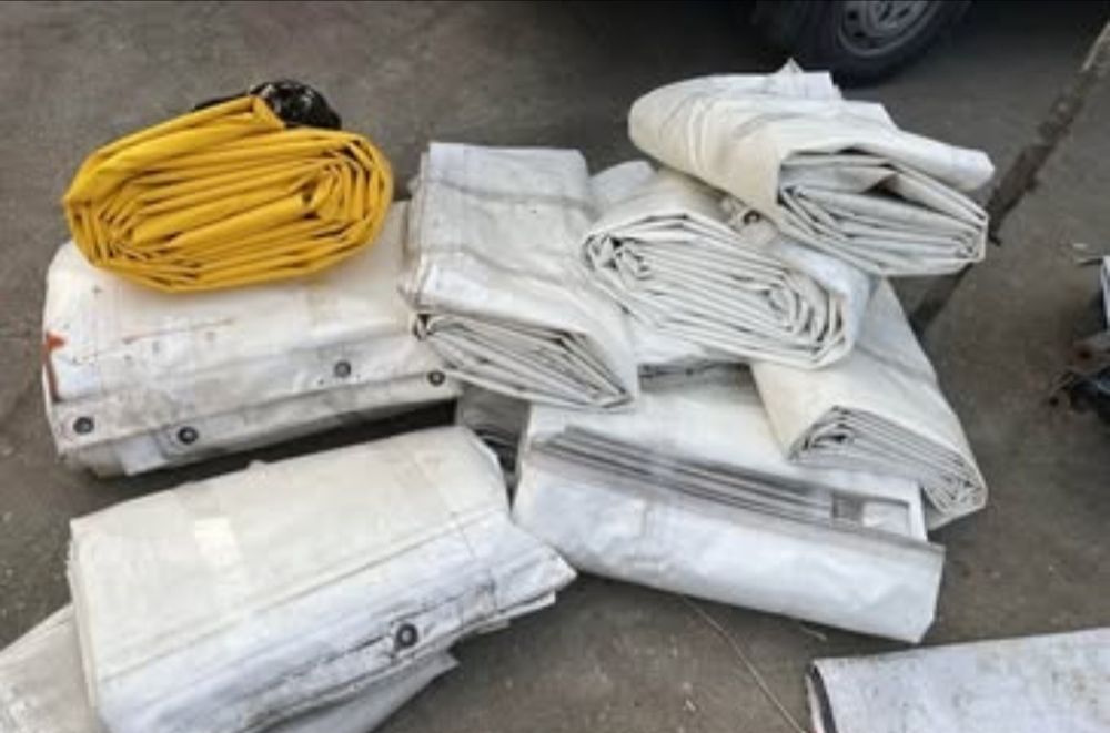 Vând prelate cauciucate noii material de tir