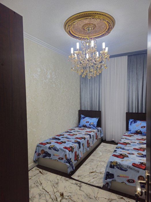 Ипотека. Чиланзар-10. 4/2/4. 82кв.м. Новый евро и новый мебель техника