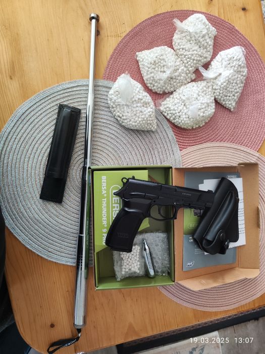 Pistol airsoft BERSA , 4,2 jouli modificat