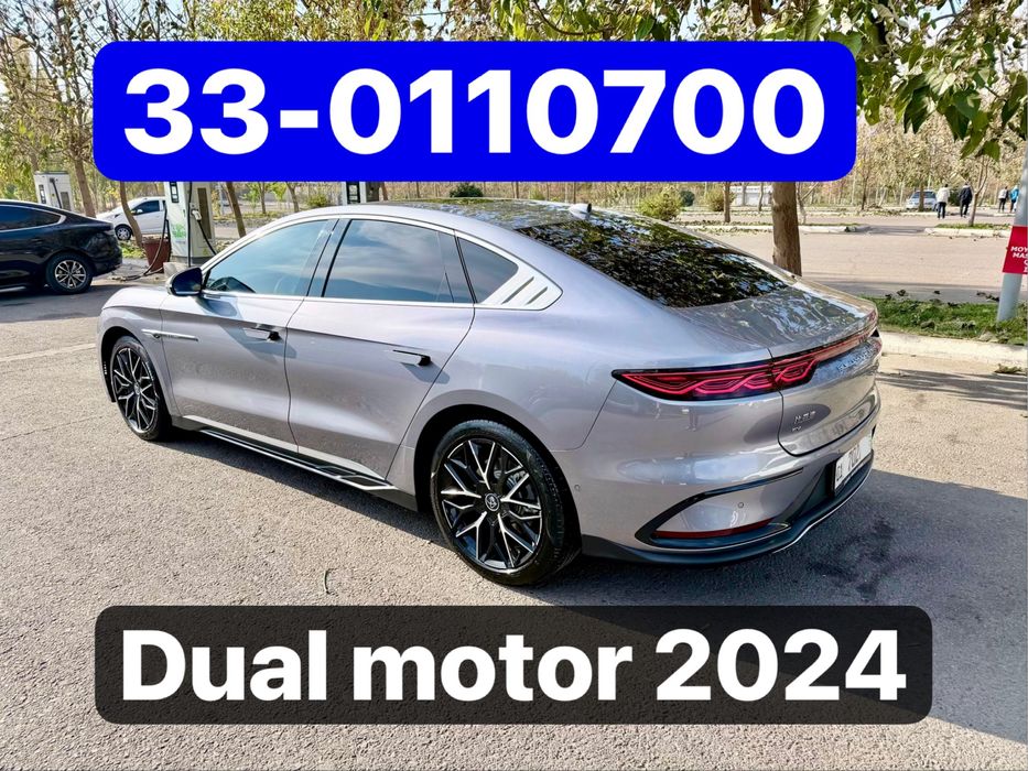 Byd han 3.9s dual motor. 2024 yil. Eng fuli. O’zimi nomimda. Ideal