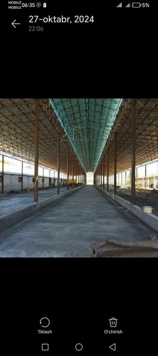 Konteyner materiallaridan tom naves issiqxona xizmatlari