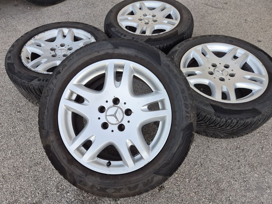 5х112/16 с гуми Мерцедес E C class ML 5x112/16 Mercedes Skoda Audi