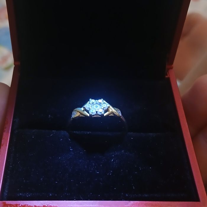 Кольцо серебро 16 размер