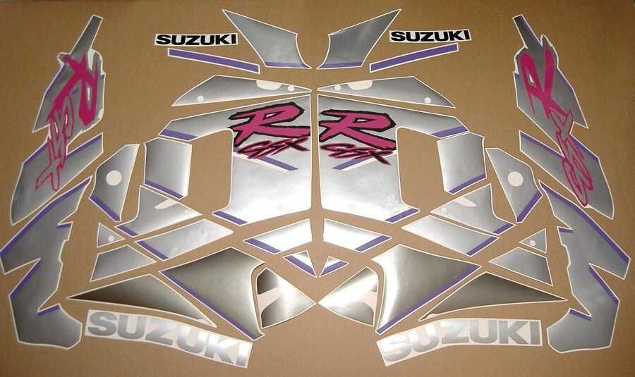 Стикери Сузуки 750 GSXR 1990-1993г. Suzuki ГСXР лепенки графики 1992