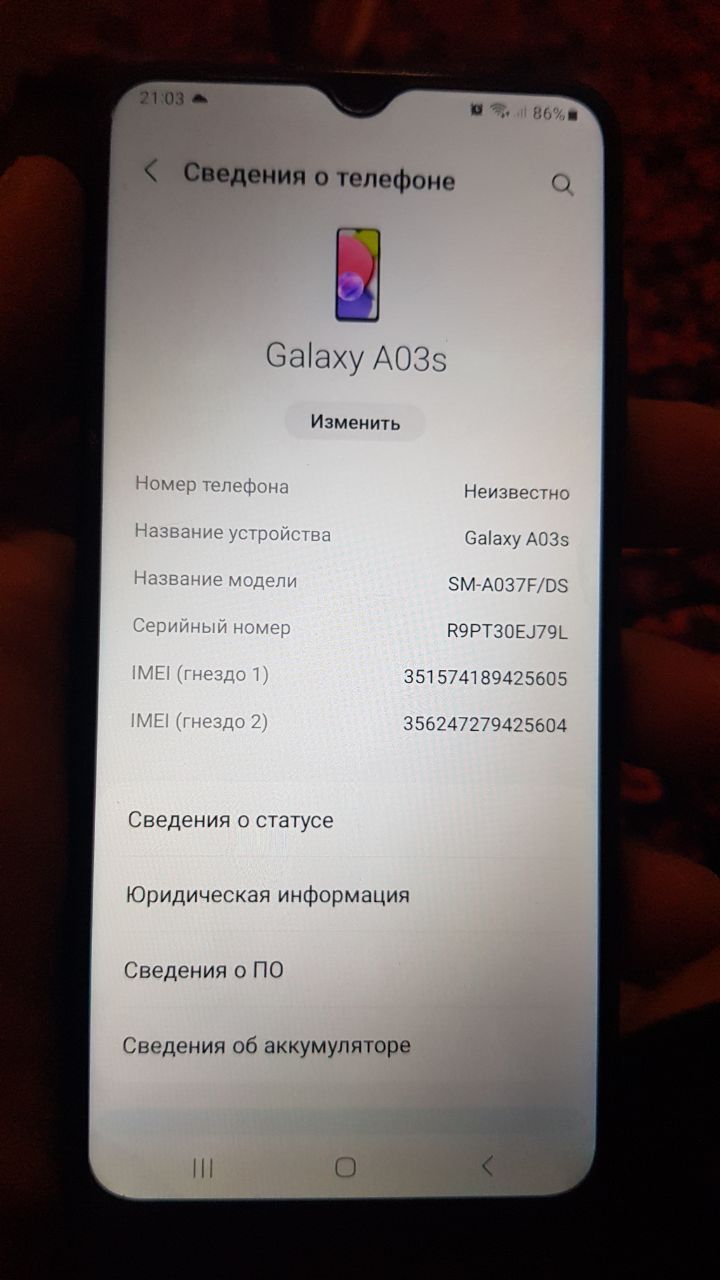 Samsung A03s 32gb