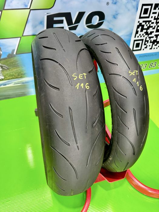 Set Anvelope Moto 120 70 17 si 160 60 17 Metzeler 2022 M9RR set116