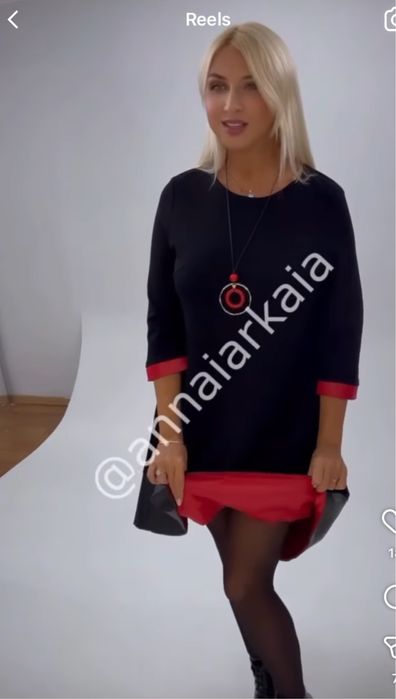 Стильное платье на Новый год