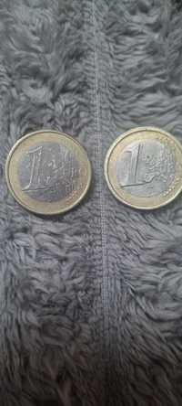 Doua monede de 1€ 2002