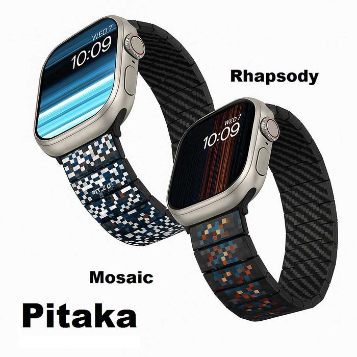 Pitaka Apple Watch Band — Mosaic и Rhapsody 42-49мм. Есть доставка