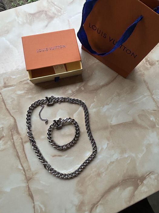 Set Lant + Bratara Louis Vuitton