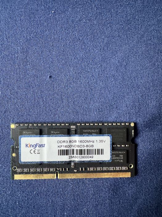 Vand diverse memori laptop