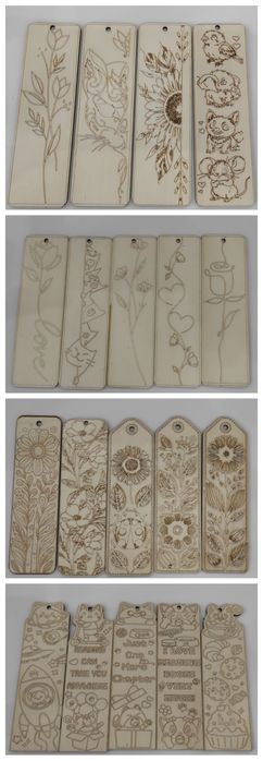 Semne de carte gravate laser, cadou pentru un iubitor de lectura