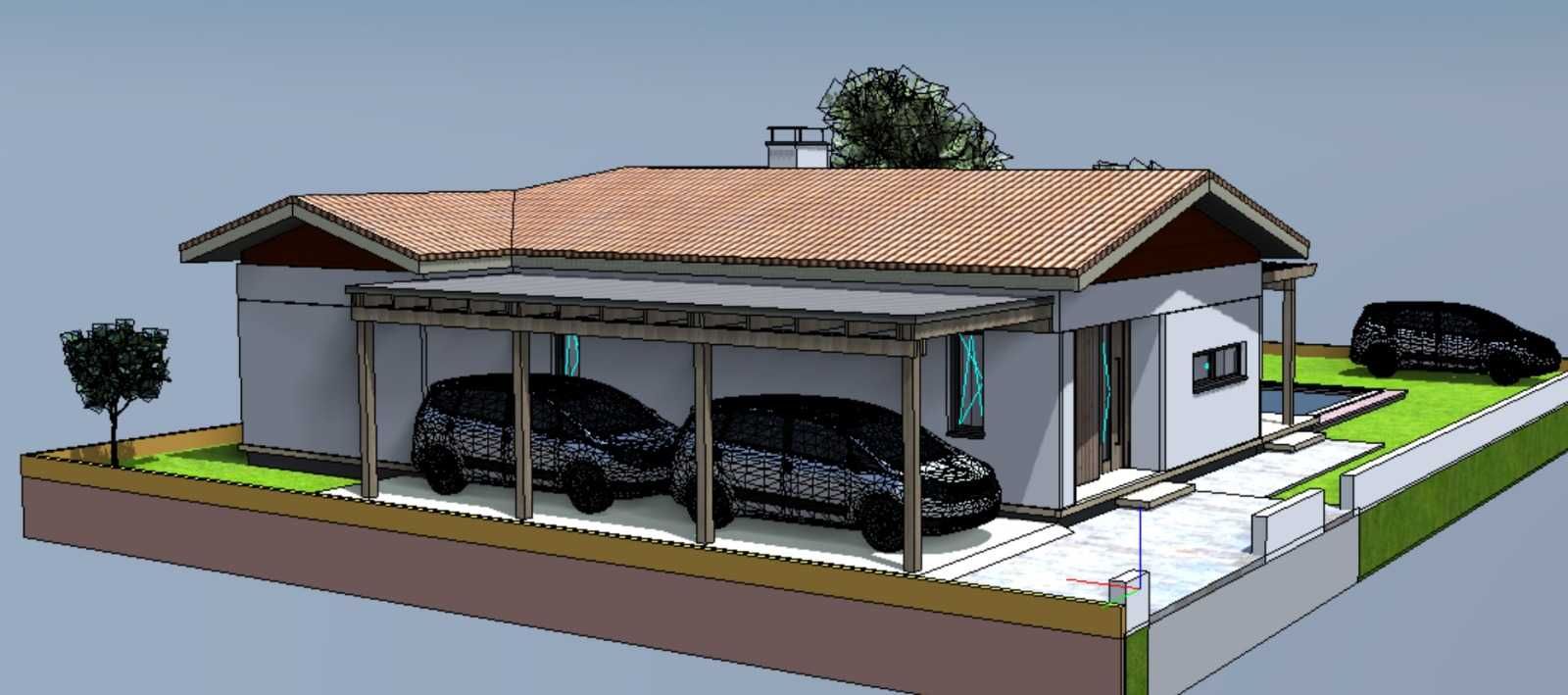 Vand Teren + Proiect + AC, 504 mp, intravilan, Bucov