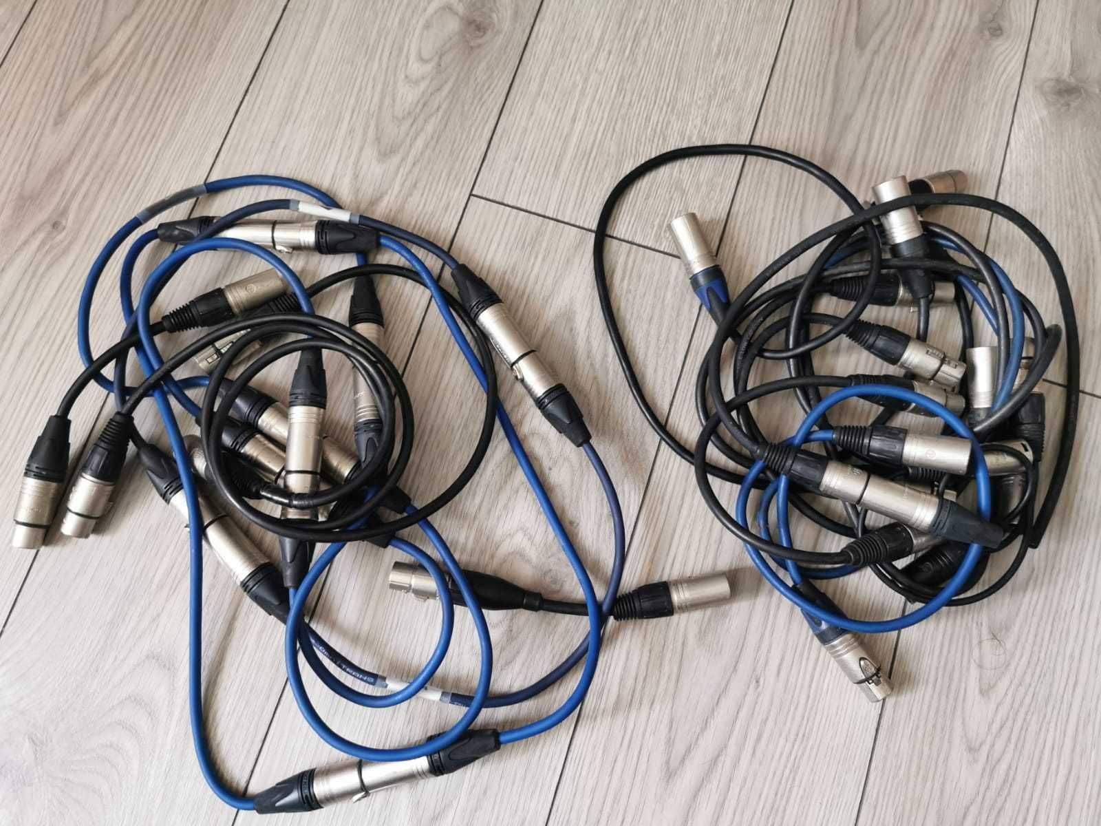 XLR Cablu / adaptor cu mufe neutrik  mama 5 pini la tata 3 pini