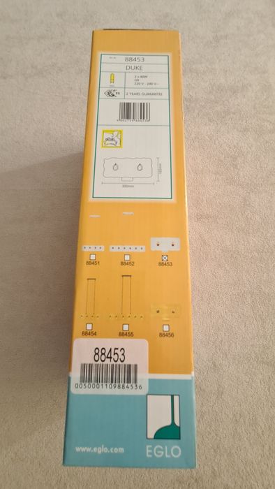 Aplică Eglo DUKE G9 2X40W IP20