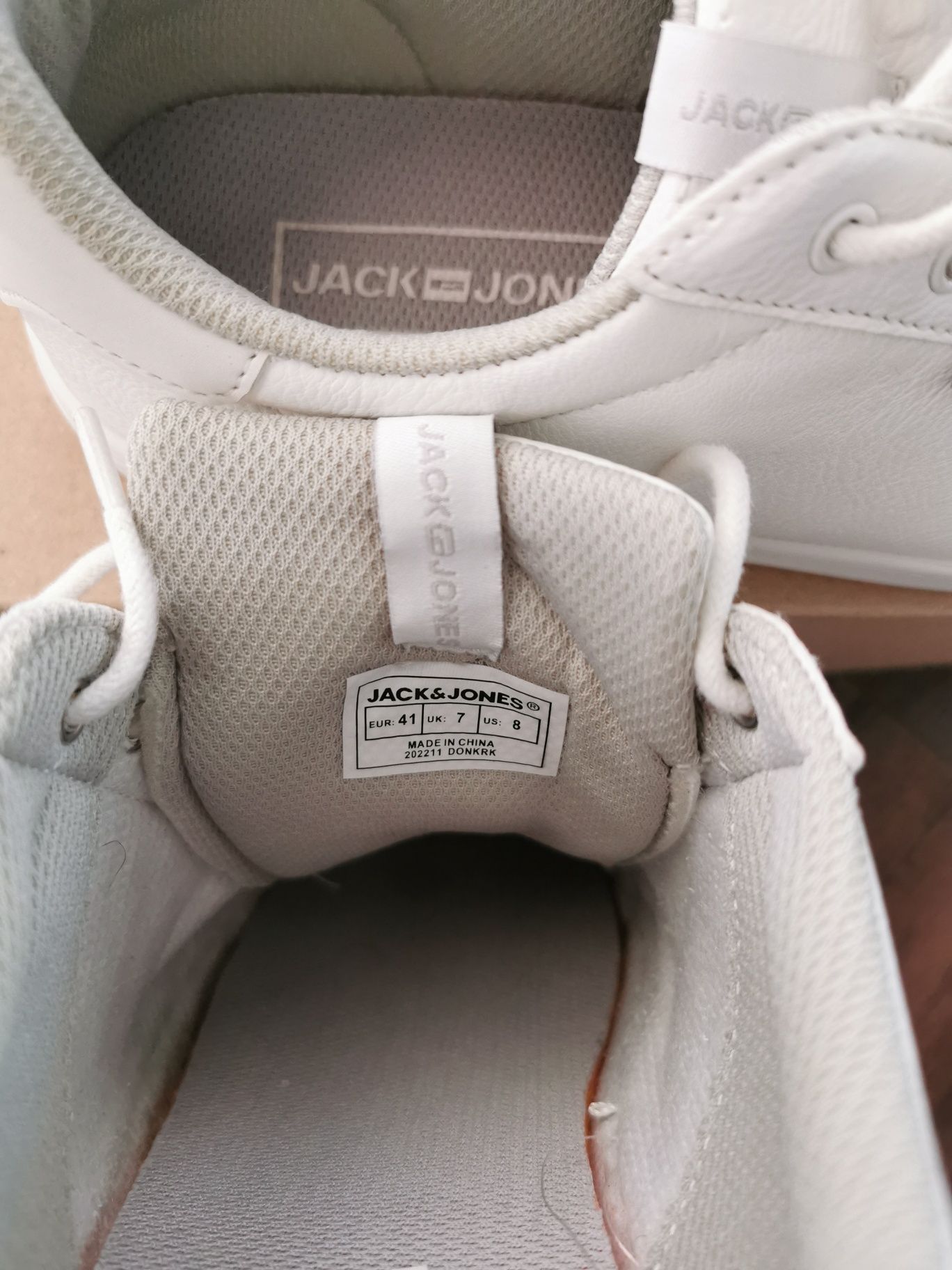 Pantofi sport/ sneakers bărbați, Jack & Jones, alb, mărimea 41