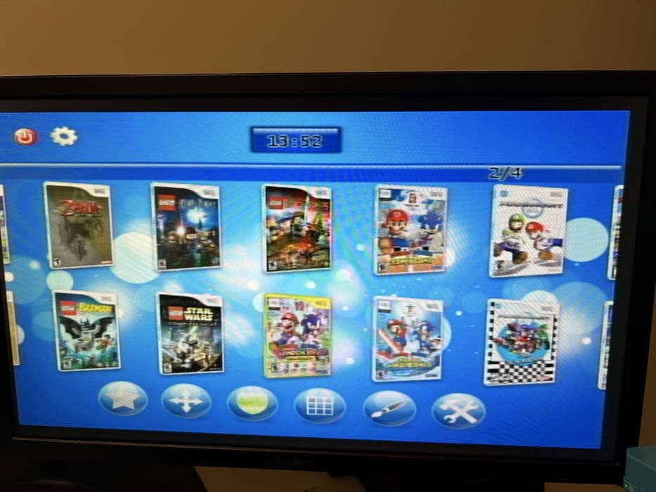 Nintendo Wii modat hdd 40 jocuri