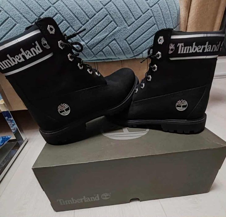 Ghete Timberland piele naturala nabuc