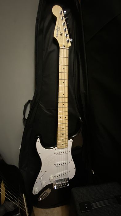 Электрогитара squier by fender левосторонняя