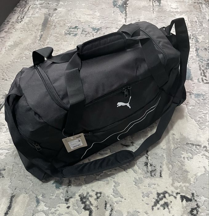 Geanta sport Puma pt voiaj/transport/sala negru/black
