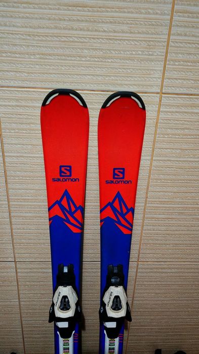 Schiuri Salomon qst max 110 set copii -clapari ski