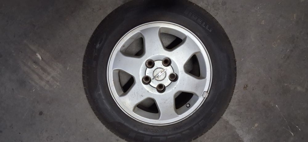 Jante aliaj cu cauciucuri 195/65/R15 vara pt OPEL Astra G