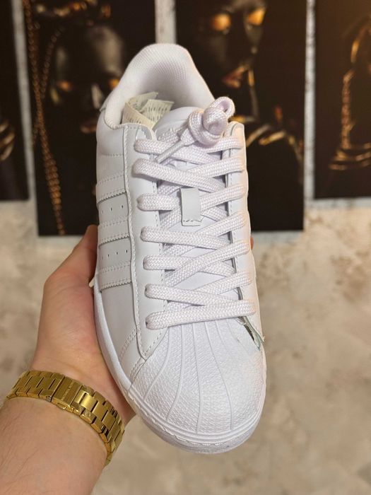 Adidasi Barbati Adidas Superstar Full White!