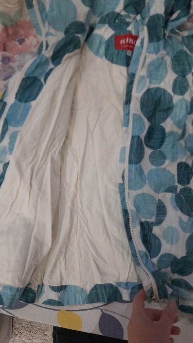 Пальто , джинсовая, безрукавка