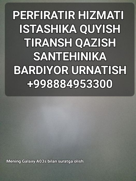 Toshkent buylam kelishilgan holda 30 migdan