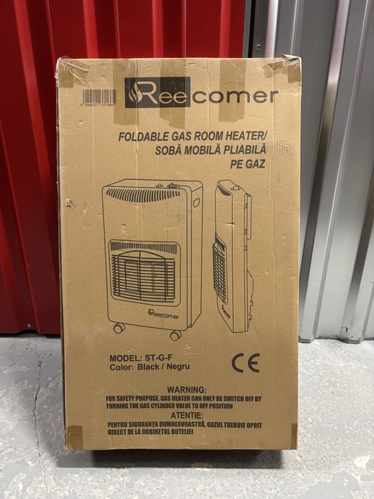 Soba mobila pe gaz, Reecomer, aprindere piezo-electrica, demontabila.