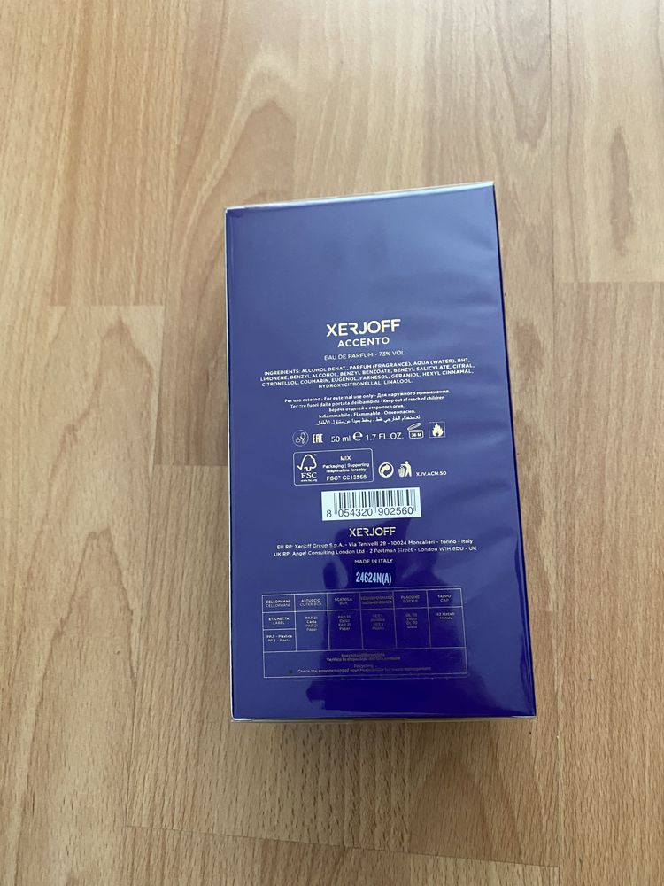 Xerjoff accento 50 ml