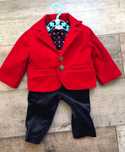 Costumas superb de botez 6-9 luni