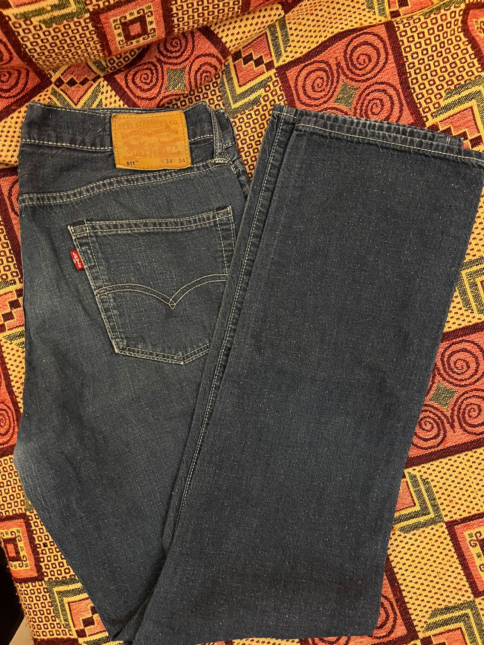 Дънки Оригинални Levi’s 511 размер 34/34, като нови