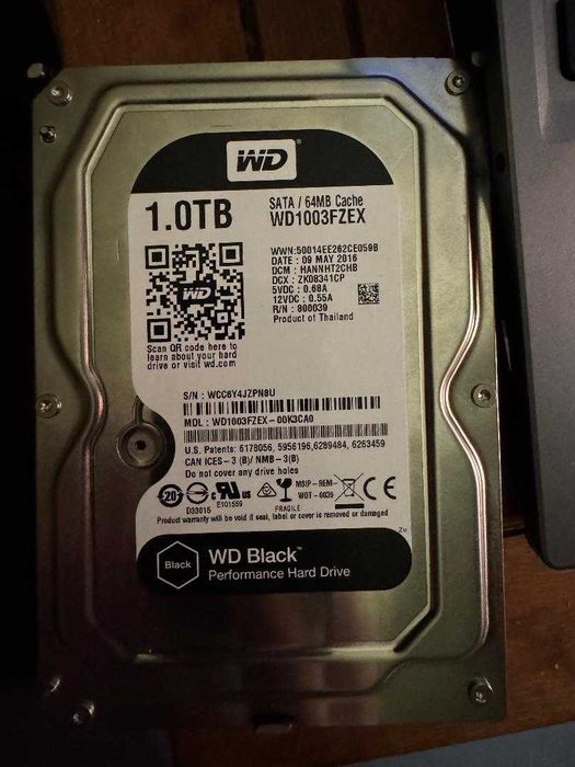 Western Digital Caviar Black 1TB, SATA III 600