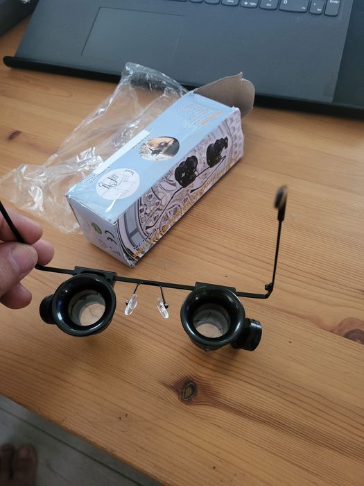 Ochelari speciali pentru ceasornicari/ bijiutier/reparatii fine.
