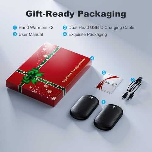 Нови Електрически грейки за ръце 2 броя бързо загряване 6400mA батерия