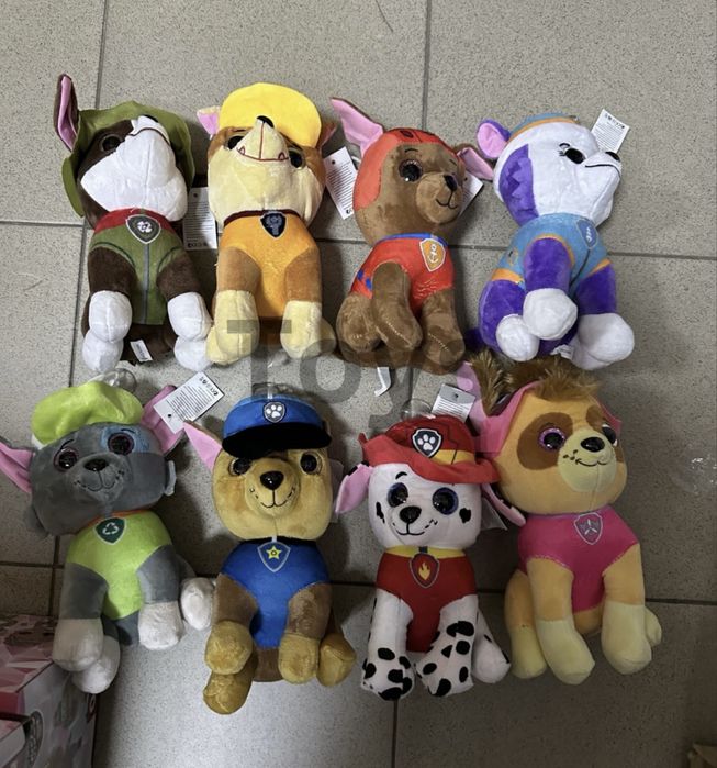 Плюшена играчка кученце Скай 30см, плюшено куче Skye Пес Патрул