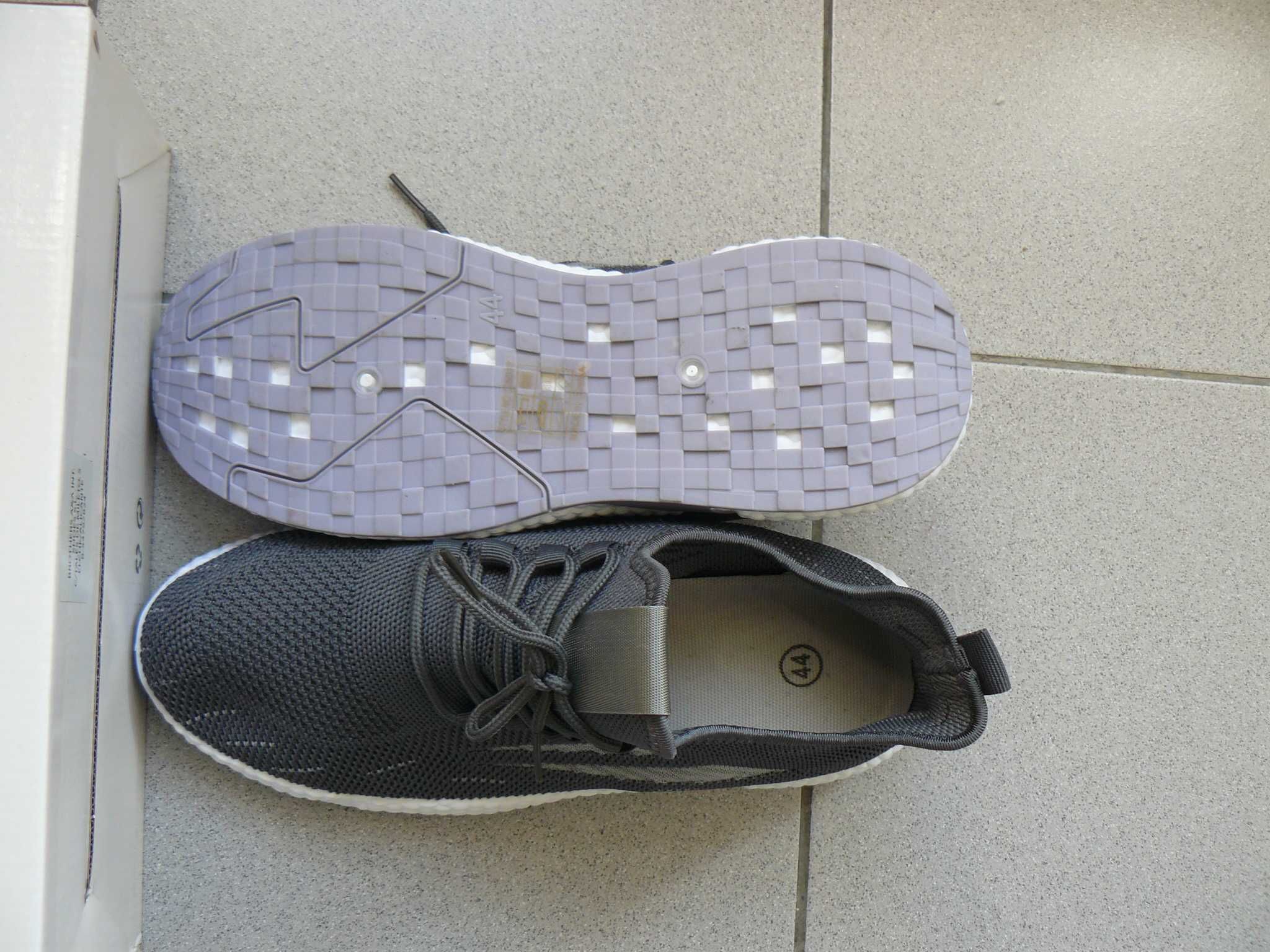 Pantofi Barbati Sport Din Textil, Talpa Comoda, Noi,Culoare Gri Nr. 44