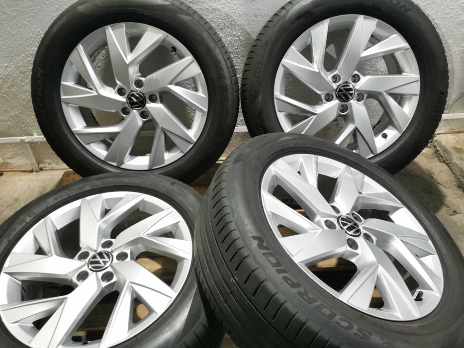 Jante Originale Vw Tiguan .R 18 cu anvelope de vara