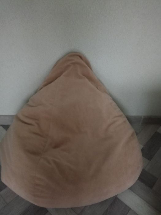 Пуфик- мешок в отличном состоянии