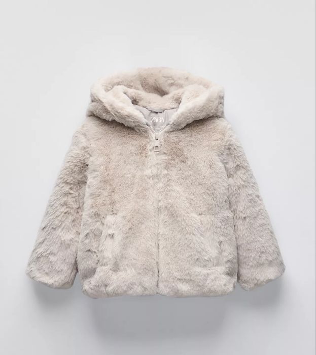 Пухкаво палтенце/яке Zara, 6 год, 116 см ръст