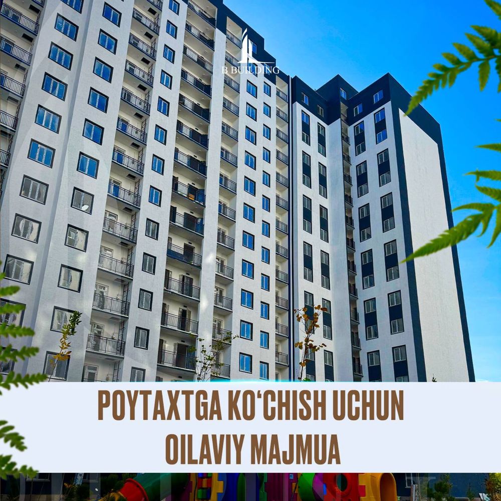 Yangihayot tumani Yangi Darxon 2xona 3-qavat 62.27 kv Tayyor kadastrli