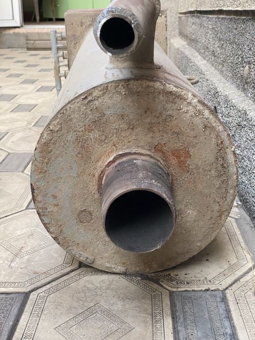 Катёл с горелкой.